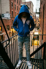 "Cool Blue" Signature Zipup