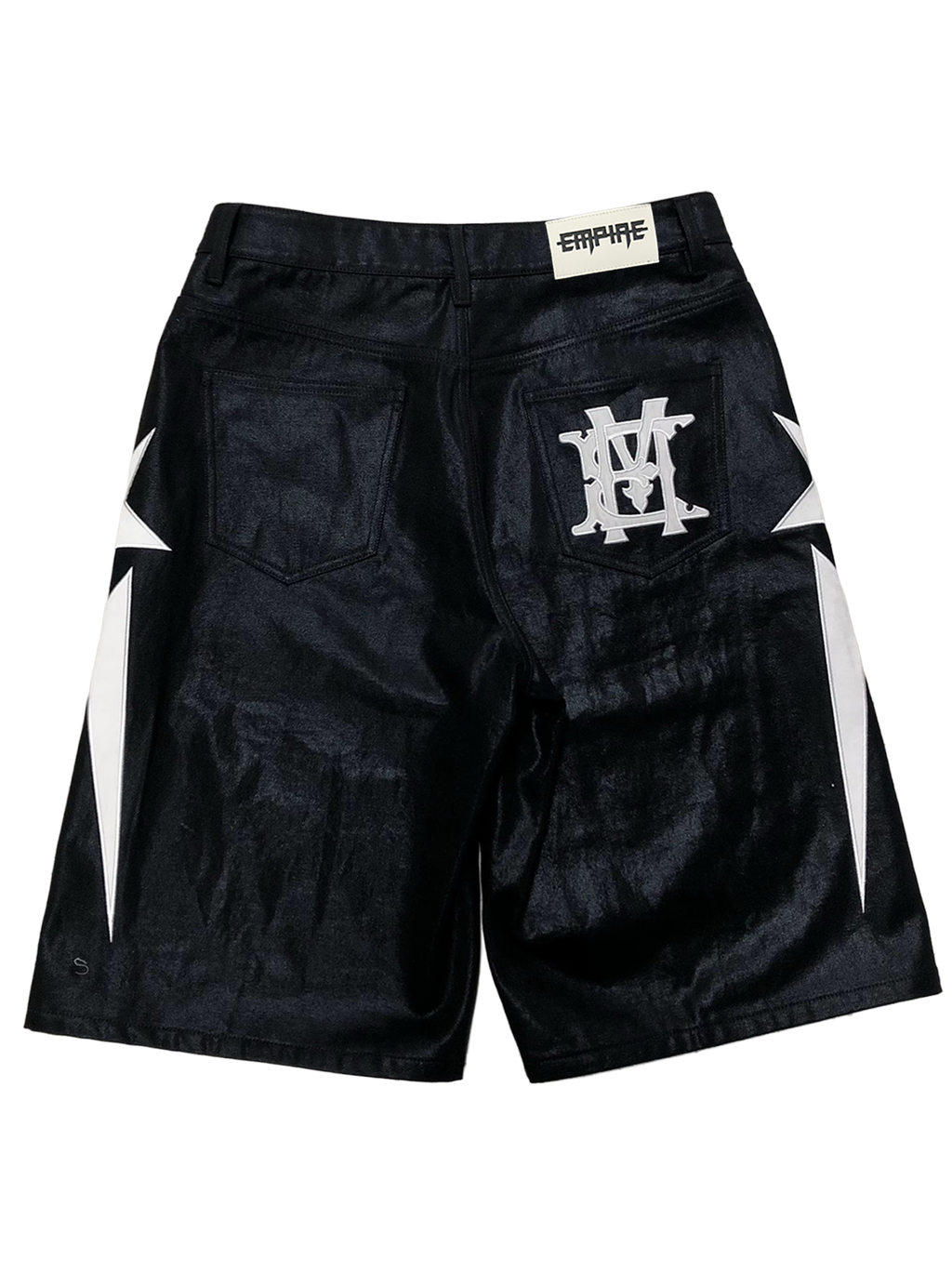 Waxed Carpenter Denim Shorts