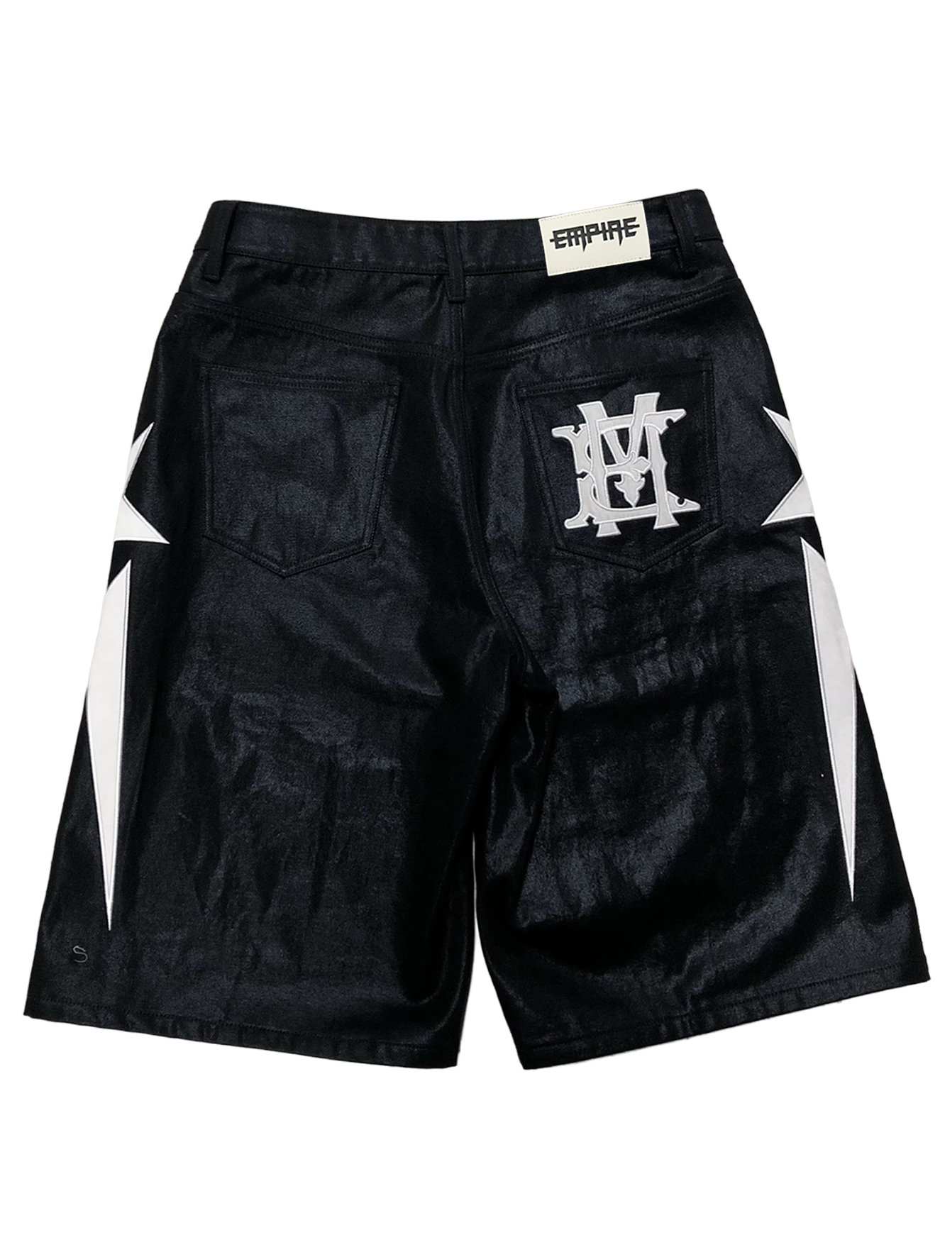 Waxed Carpenter Denim Shorts