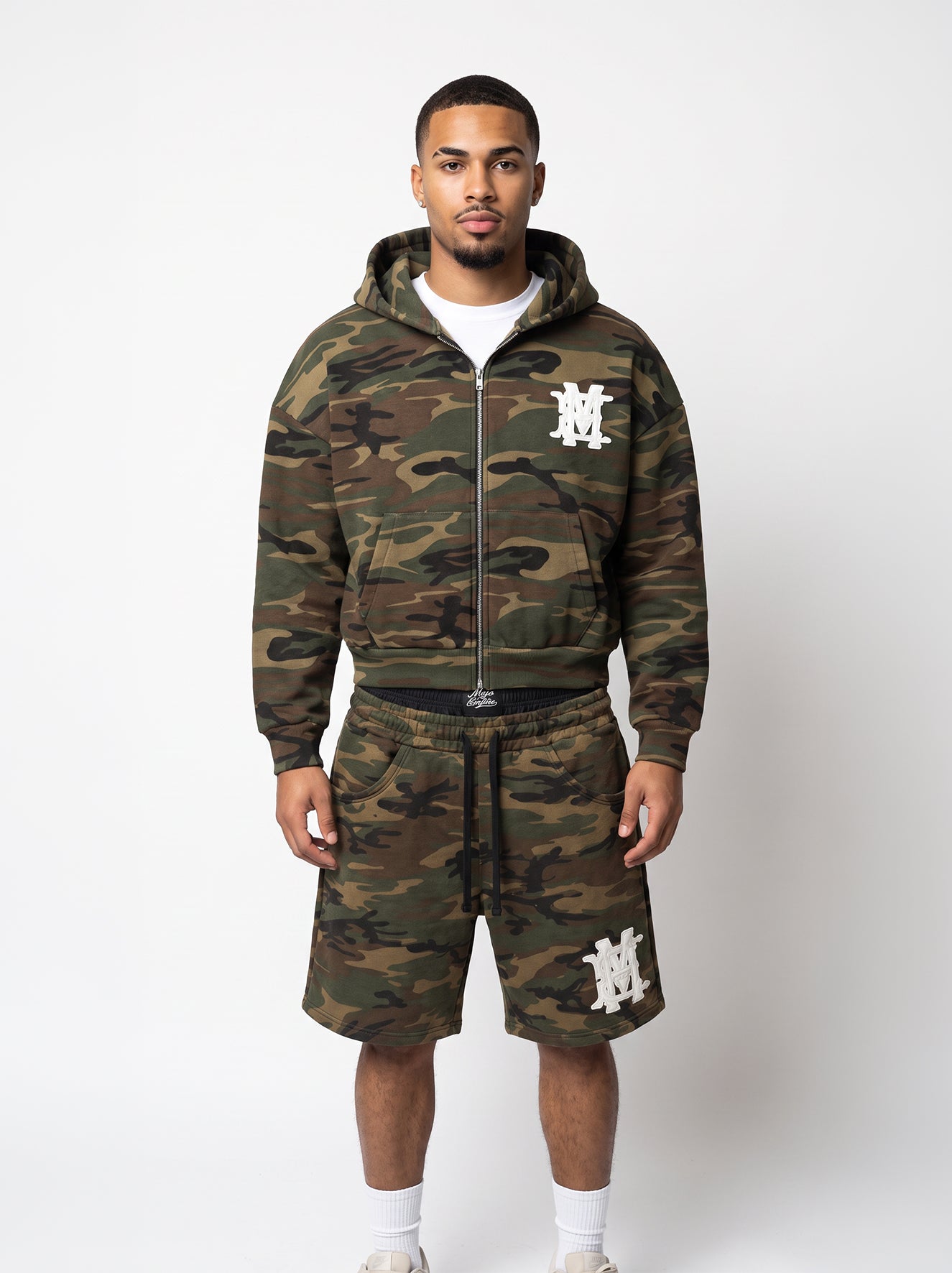 Leather Camo Set