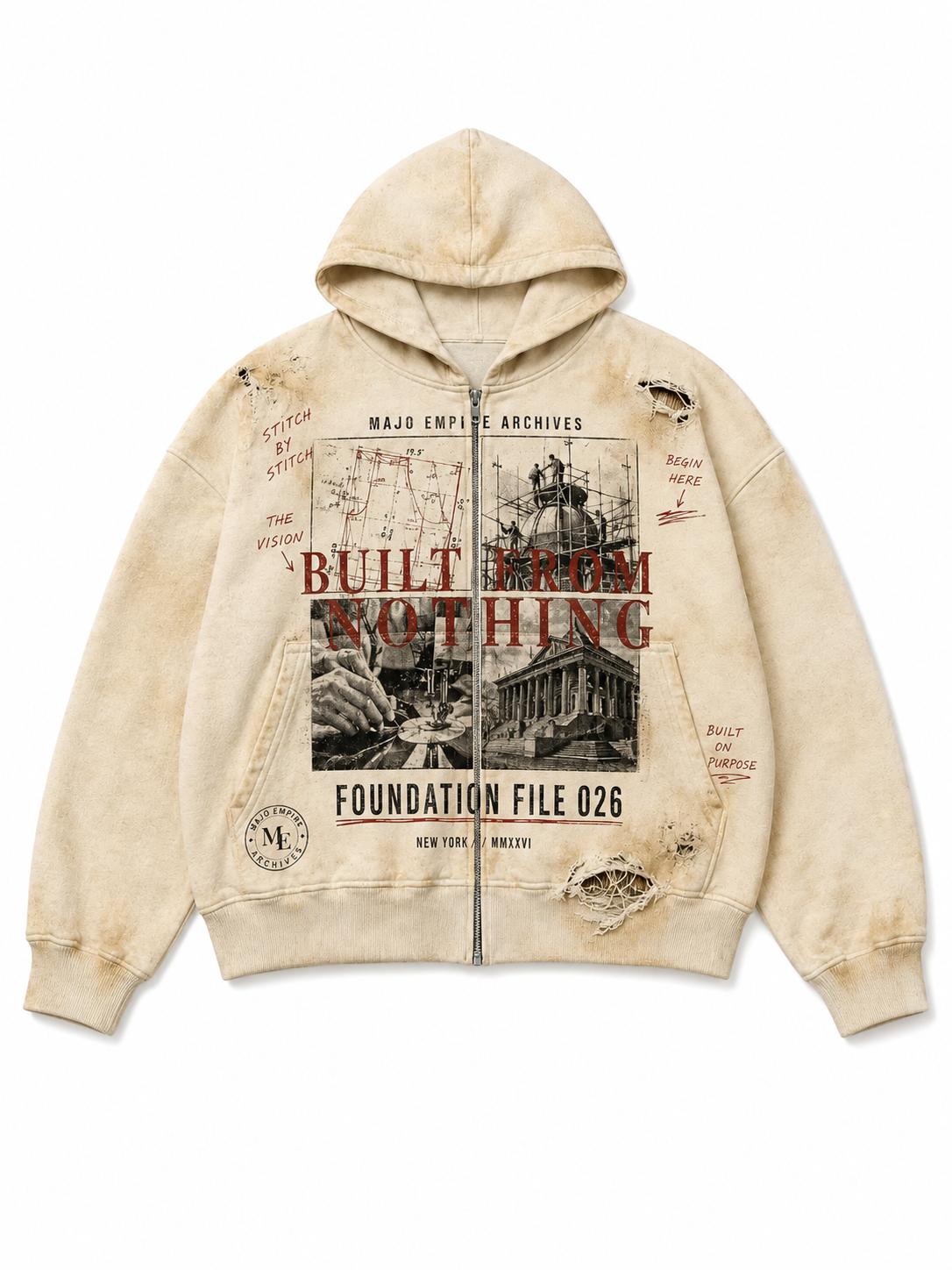EMPIRE " FOUNDATION SWEATER "