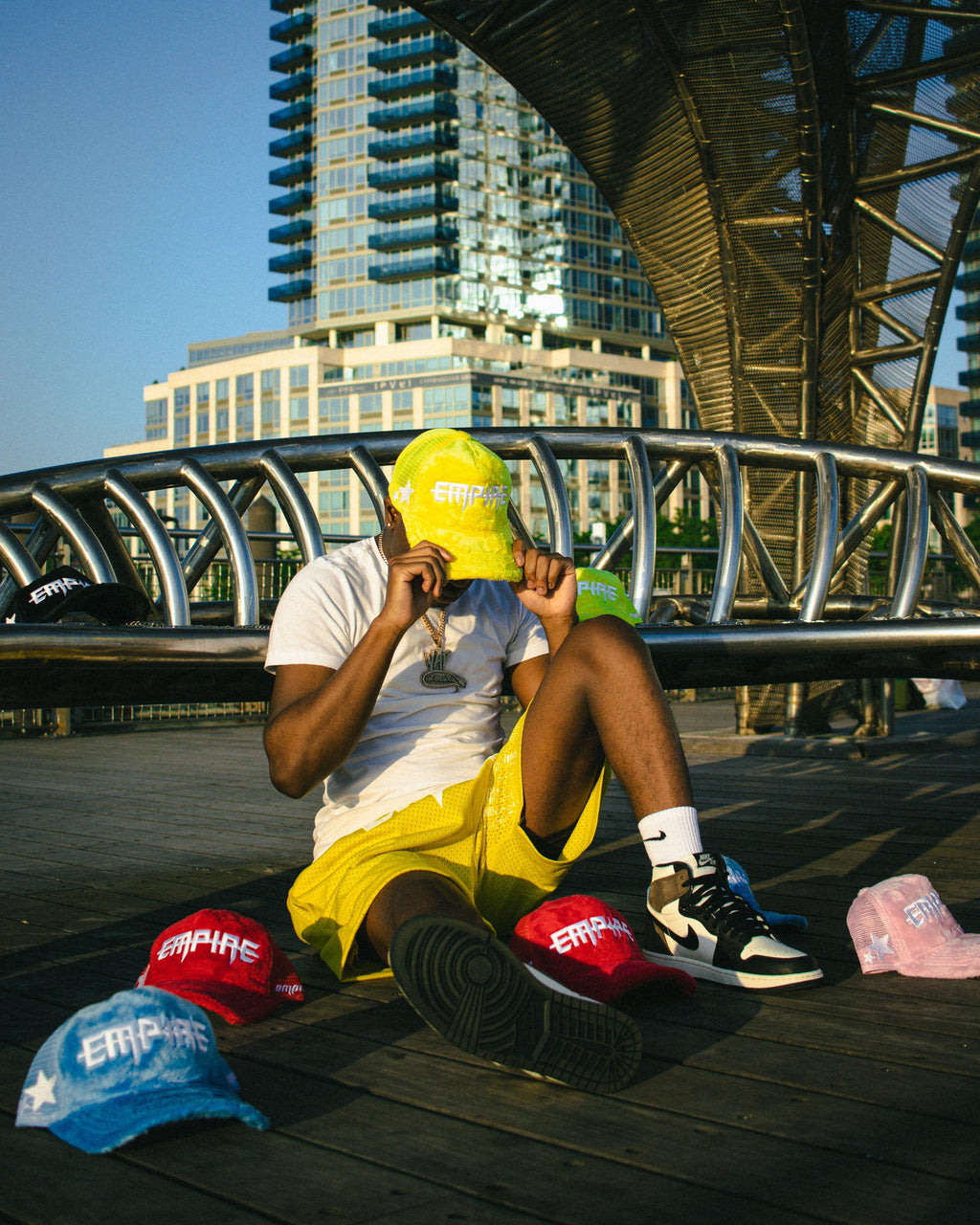 Yellow Empire Shorts - Majo Empire