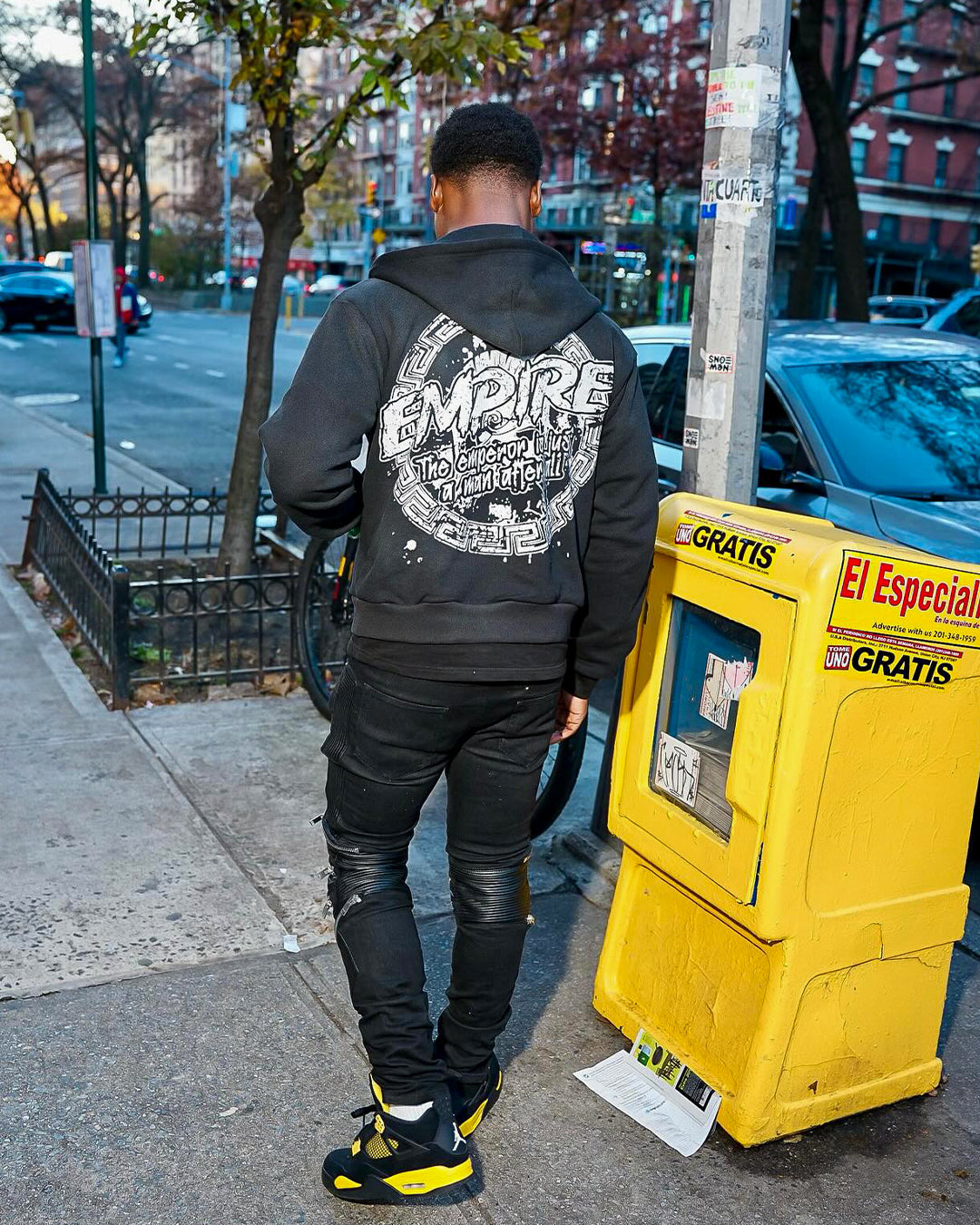 "Vintage Black" Signature Zipup