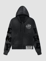 "Vintage Black" Signature Zipup