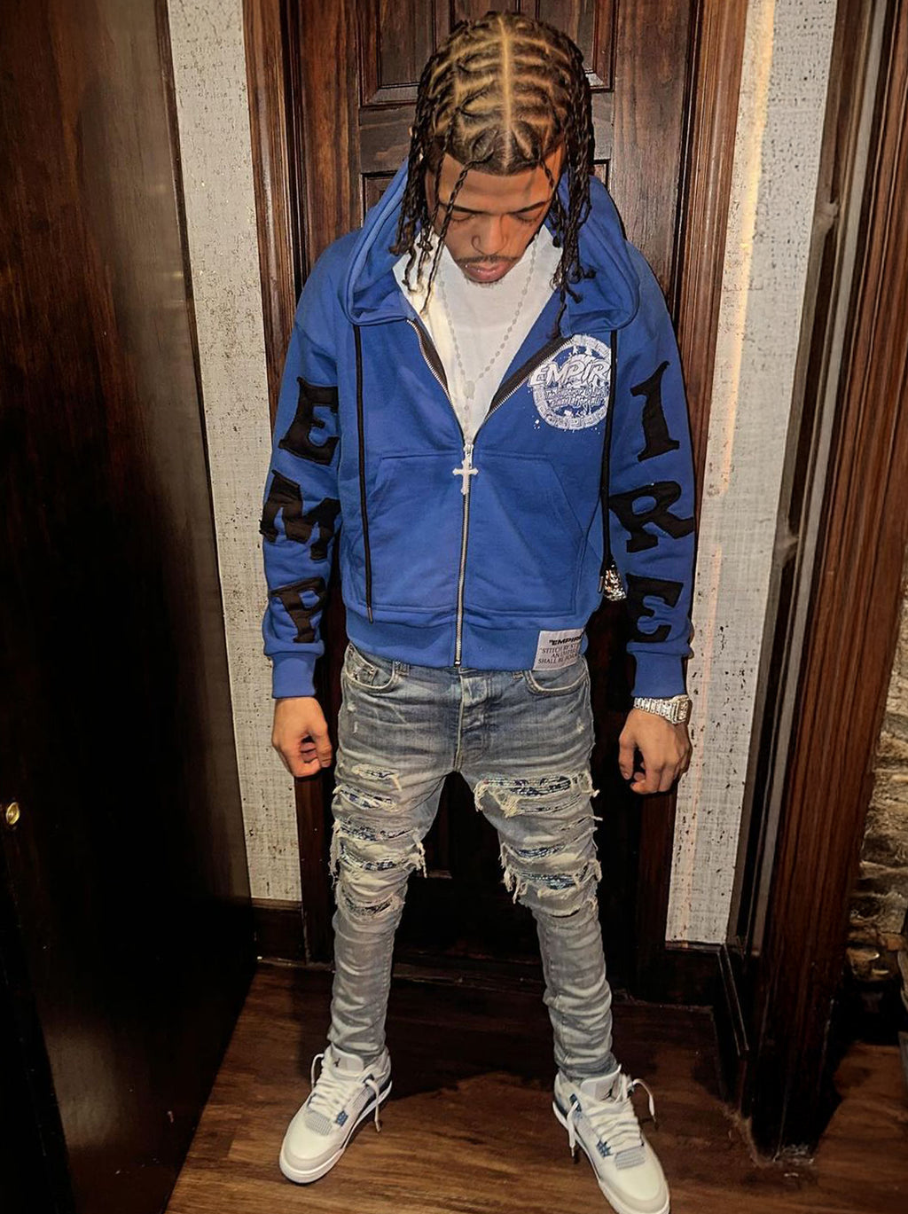 "Cool Blue" Signature Zipup