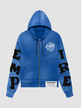 "Cool Blue" Signature Zipup