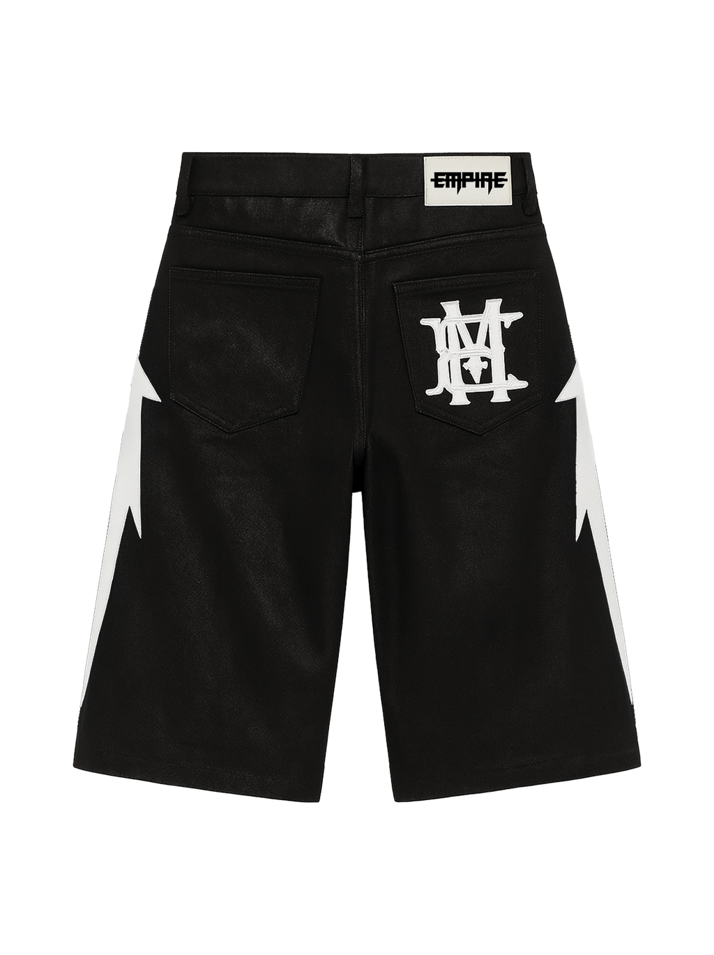 Waxed Carpenter Denim Shorts
