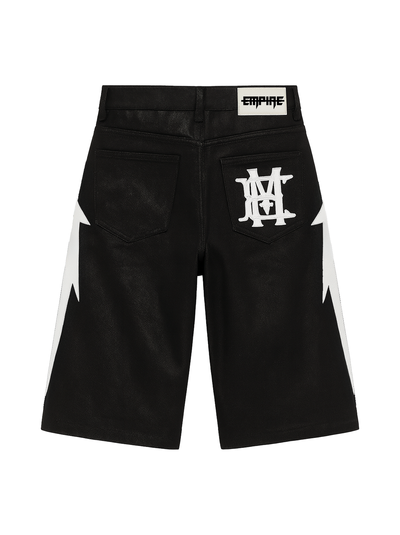 Waxed Carpenter Denim Shorts